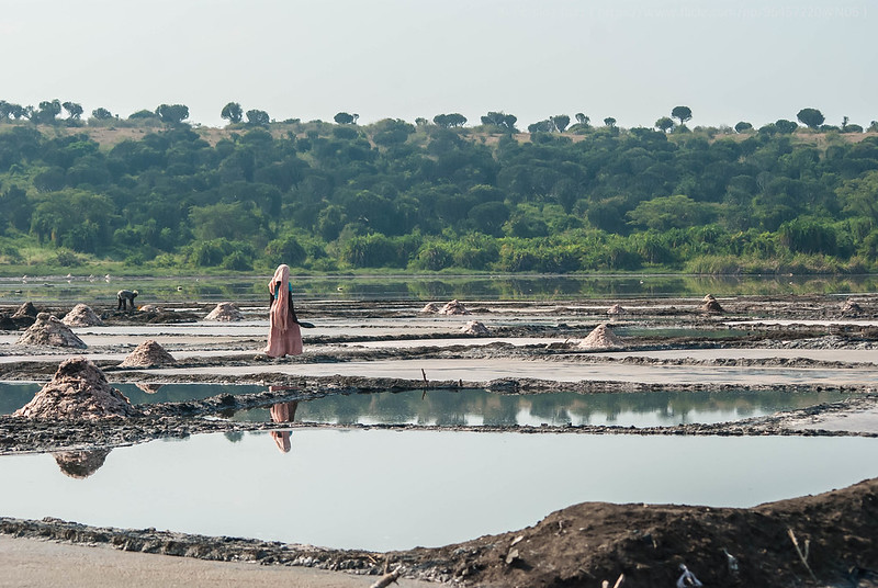 Lake Katwe Crater.