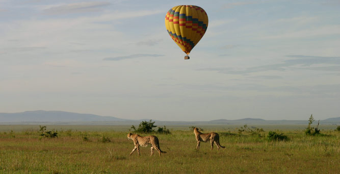 Hot Air Ballooning in Akagera National Park