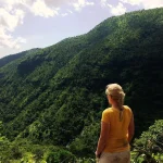 Exploring the hills of Mount Moroto
