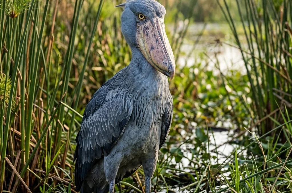 Shoebill in Uganda